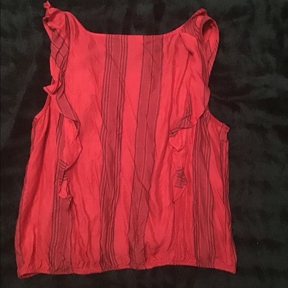 Universal Thread Printed Ruffle Blouse - Picture 3 of 5